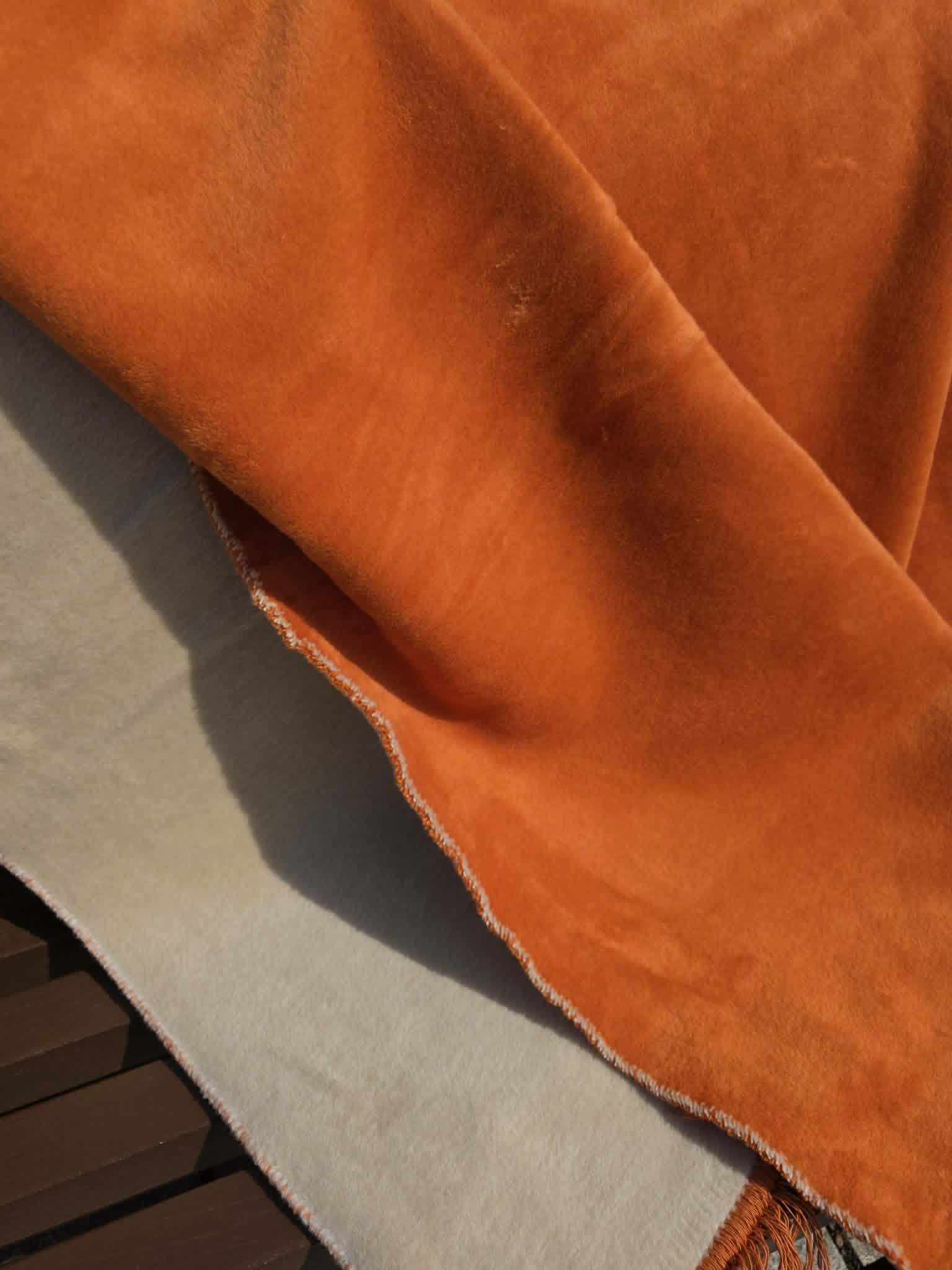 Koc bawełniany Cotton 150x200 Ginger/tussak