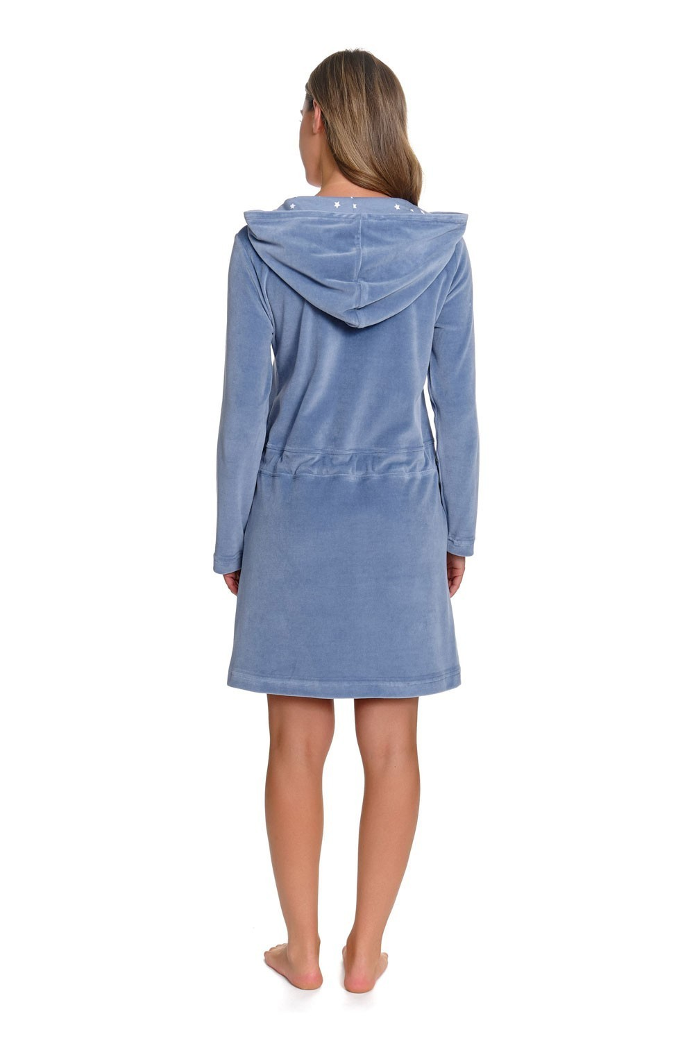 Szlafrok Damski Dr nap SWO.1008 sky blue XL