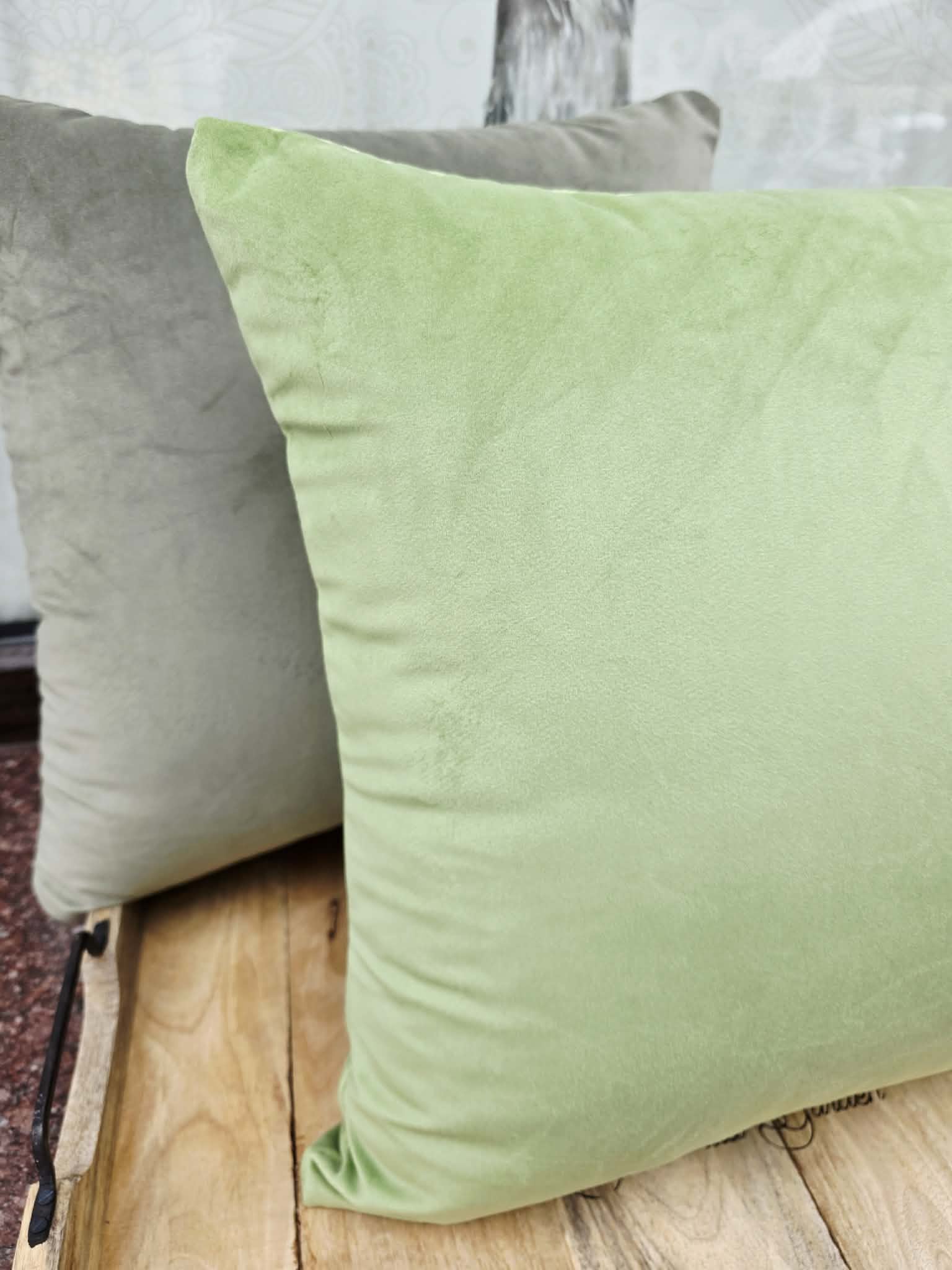 Poszewka Martuli Velur Magic 45x45 2254 pistacjowy