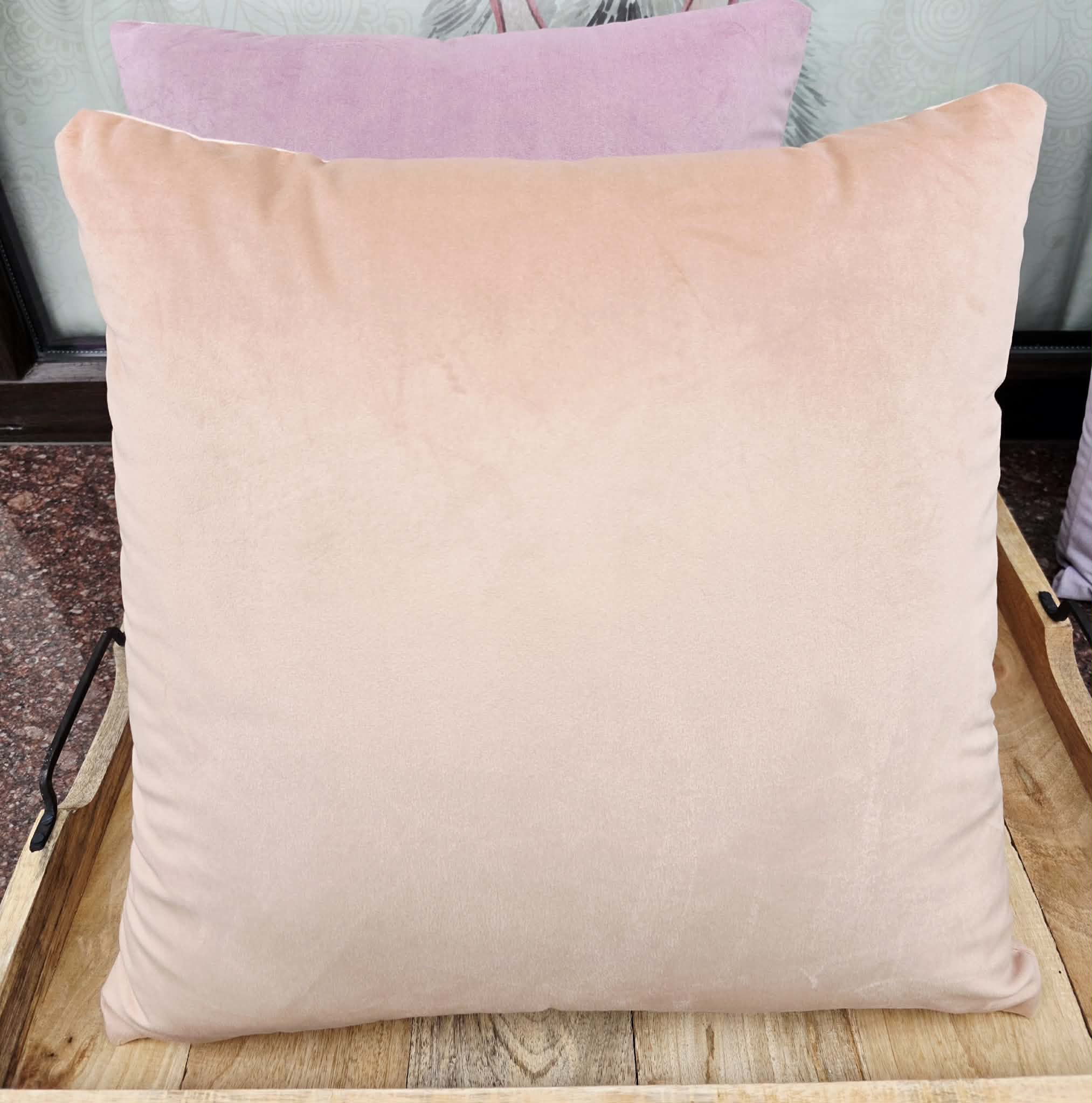 Poszewka Martuli Velur Magic 45x45 2261 pastelowa brzoskwinia