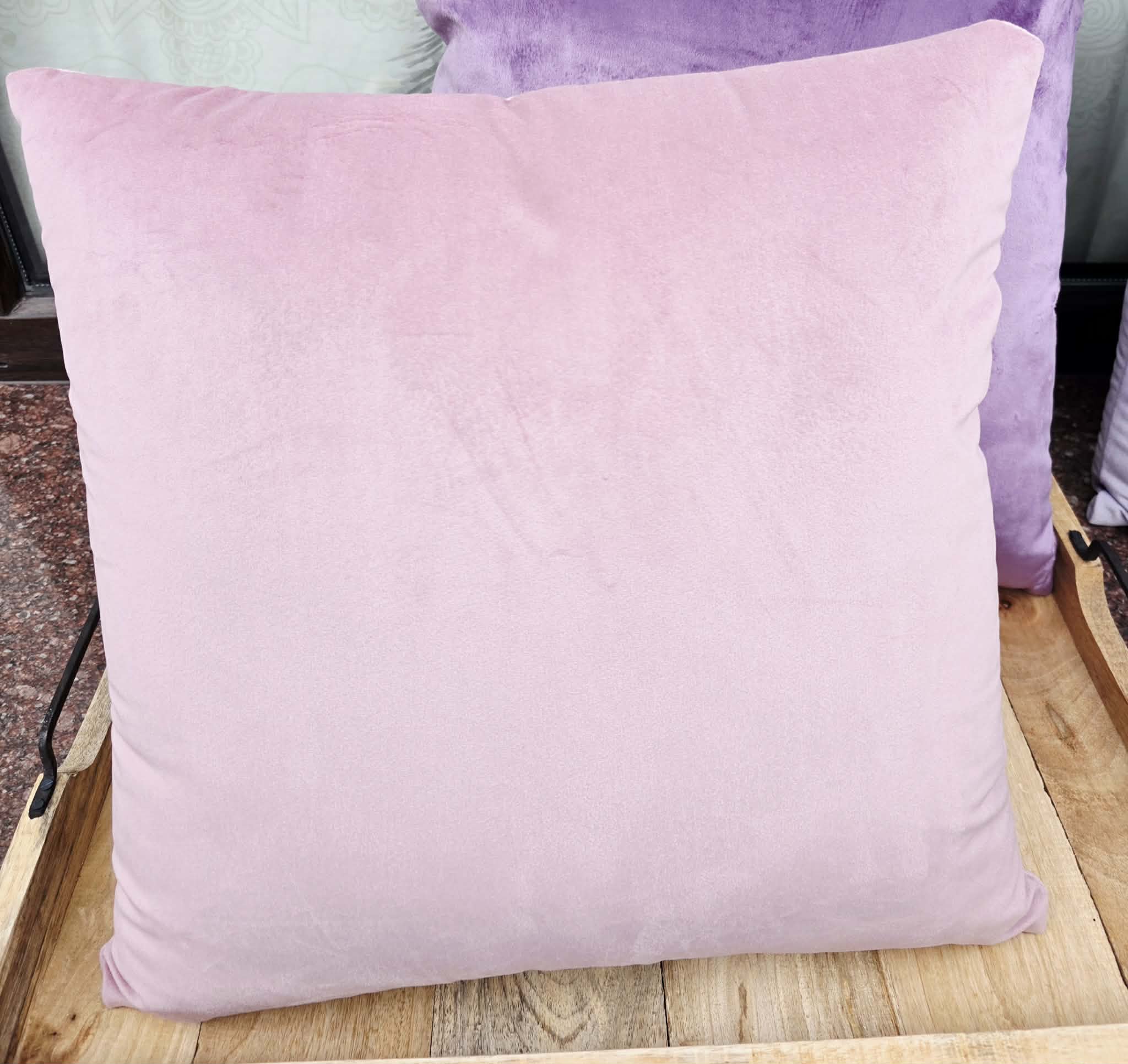 Poszewka Martuli Velur Magic 45x45 2269 różowy