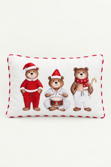 Poszewka 30x50 Pyjama Bear Trio
