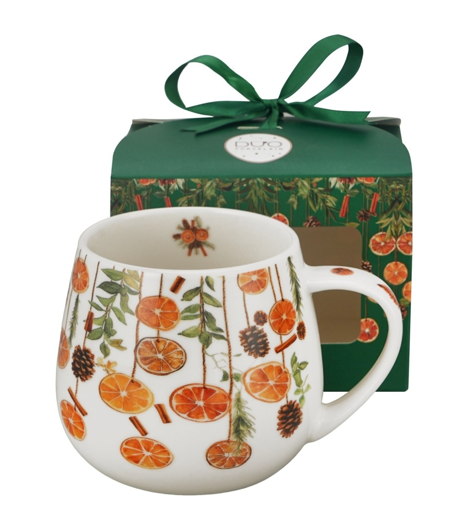 Kubek DUO Baryłka 430ml WINTER FRUITS