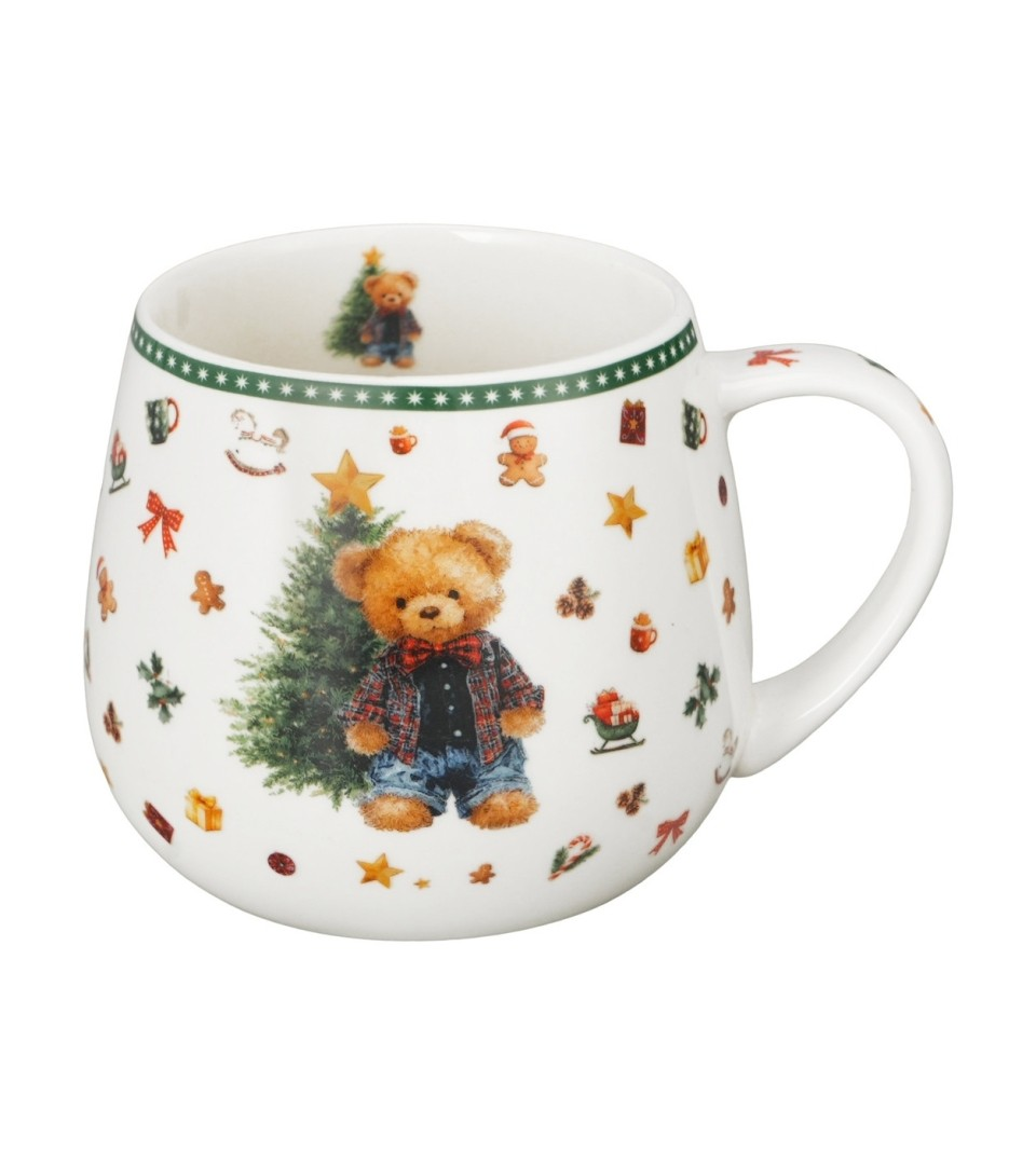Kubek DUO Baryłka 430ml TEDDY NOEL