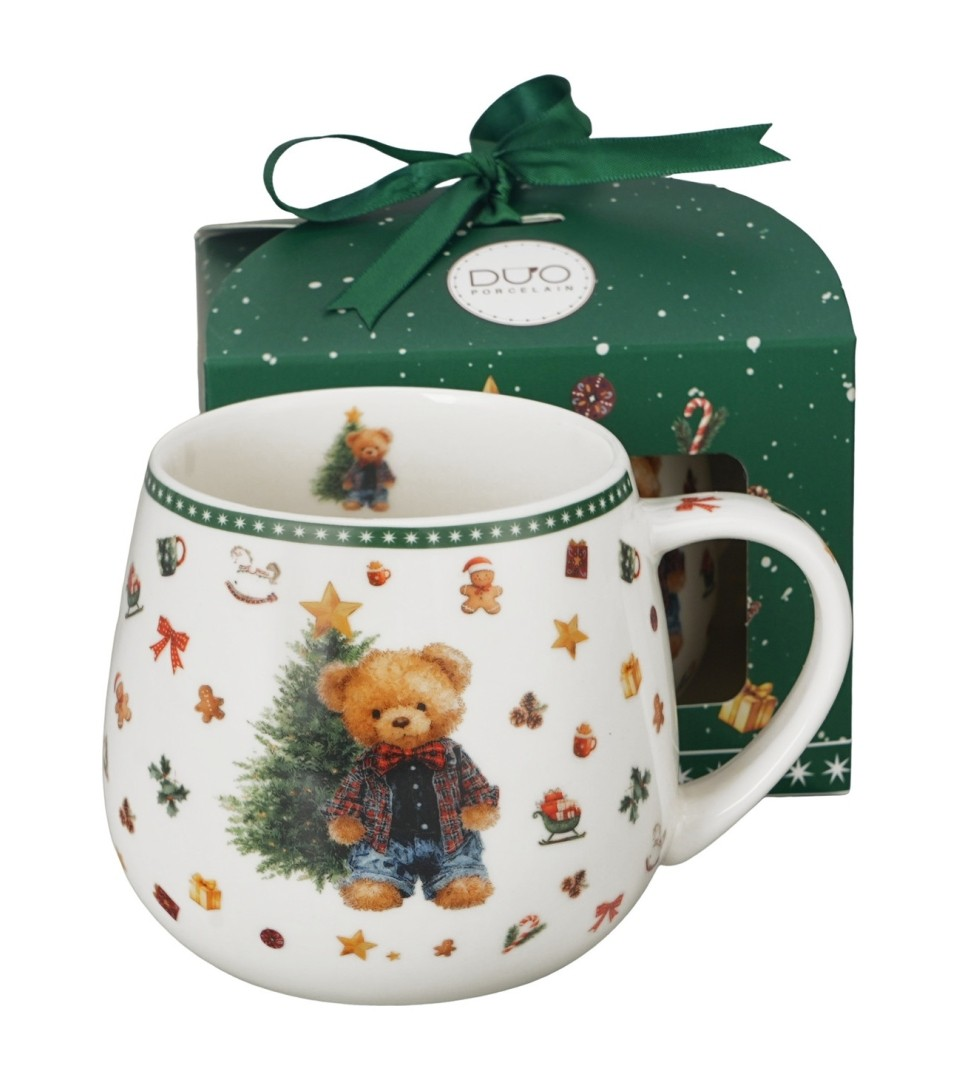 Kubek DUO Baryłka 430ml TEDDY NOEL