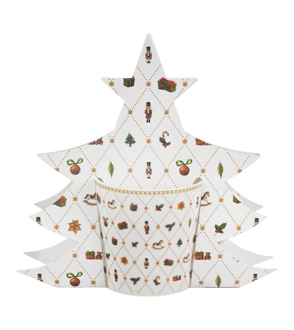 Kubek DUO 360ml w opakowaniu choinka ORNAMENT JOY