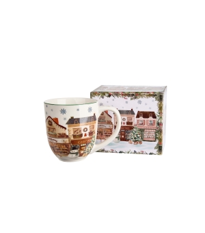 Kubek DUO XXL 1000ml Christmas City 2