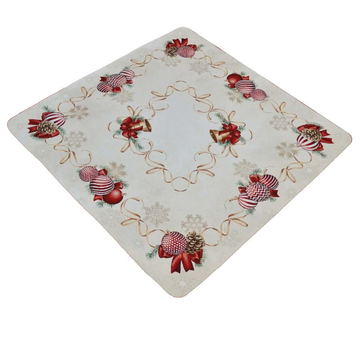 Obrus Gobelin BN Bombki Beż 40x100