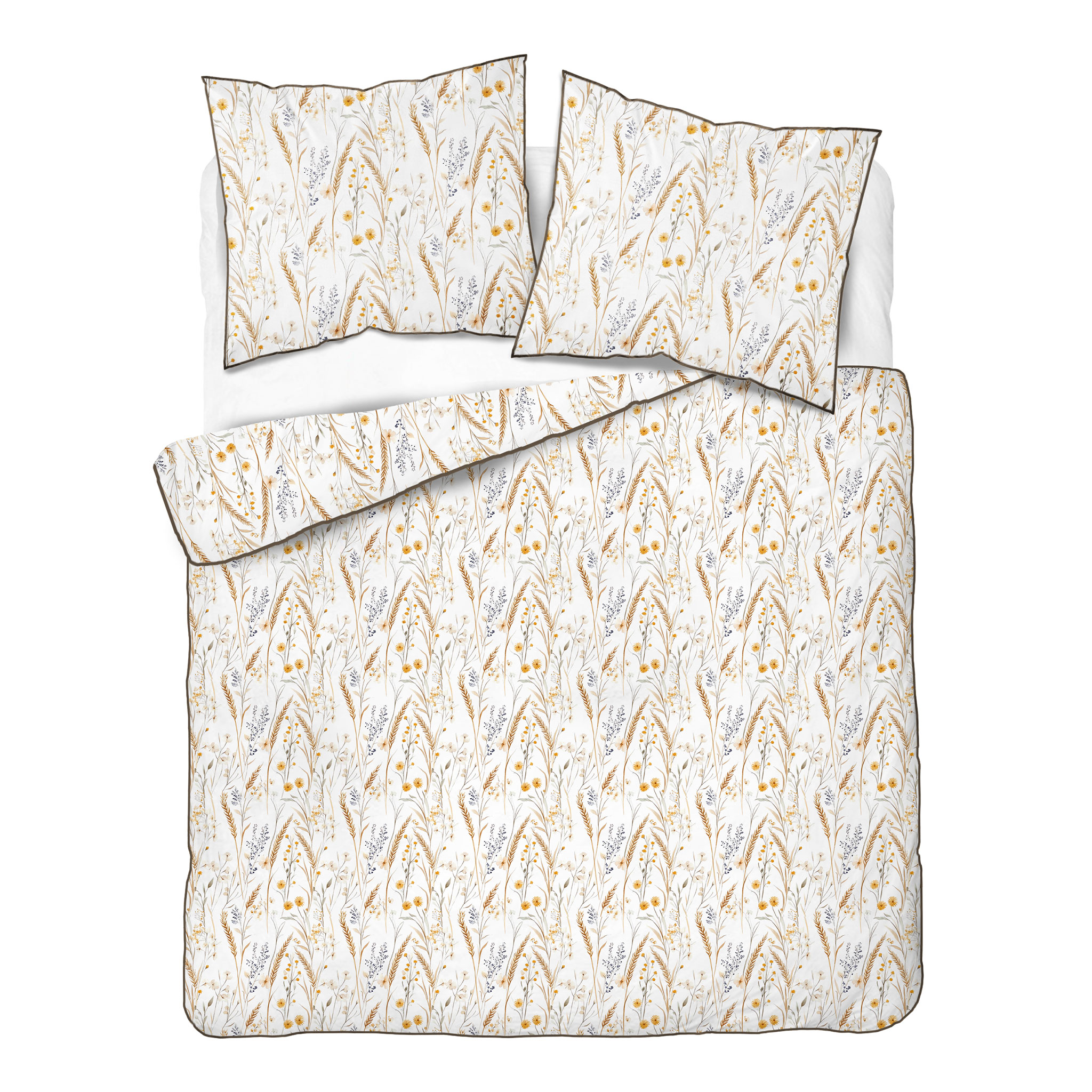 Pościel Martuli Perkal 160x200 Kłosy