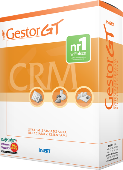 GESTOR GT  INSERT 3 stanowiska