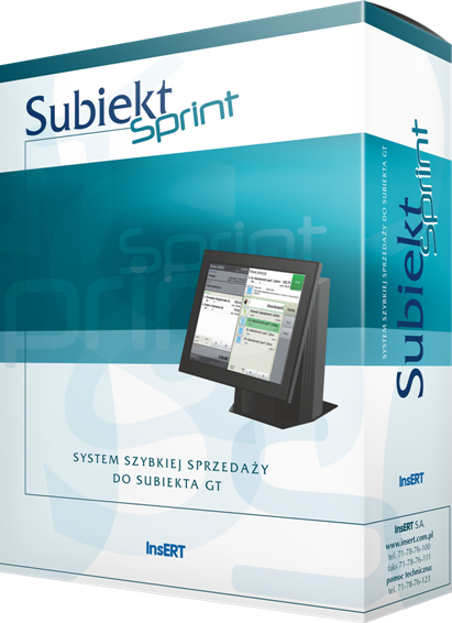 SUBIEKT SPRINT INSERT (1 stanowisko)