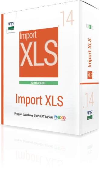 le Import kontrahentów XLS dla nexo
