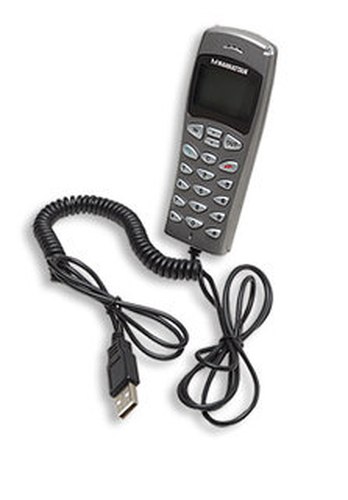 Słuchawka przewodowa USB MANHATTAN LCD