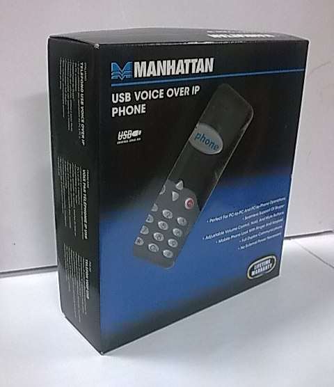 Słuchawka przewodowa USB MANHATTAN 
