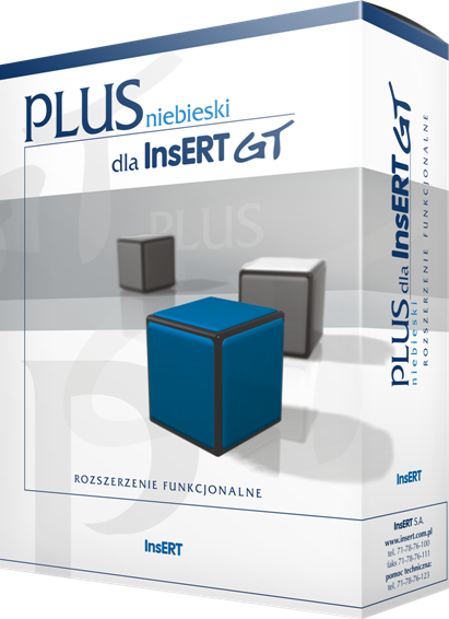 SUBIEKT GT PLUS niebieski dla InsERT GT