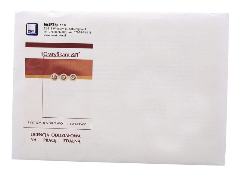 GRATYFIKANT GT licencja oddział.,praca zdalna BR