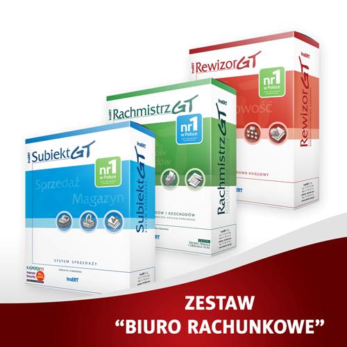 ZESTAW BIURO  RACHUNKOWE GT (RGT+ReGT+SGT)