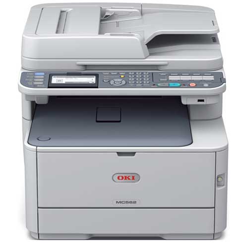 OKI KOLOR MC562dnw MFP druk/kop/skan/fakls USB LAN