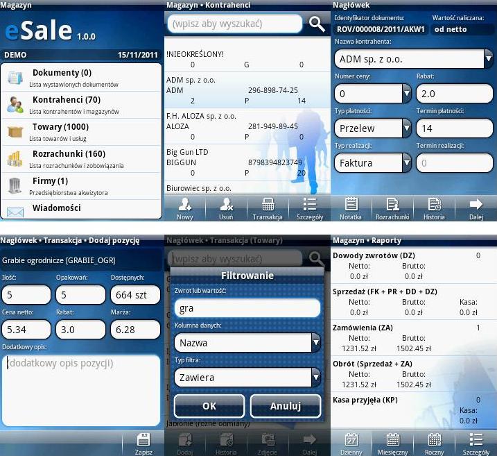 GMS eSale  Android / Windows Mobile
