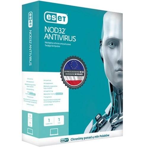 ESET BOX NOD32 ANTIVIRUS PL 1 USER 12m