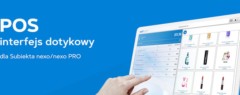 POS - interfejs dotykowy Subiekta Nexo/ PRO 1-rok
