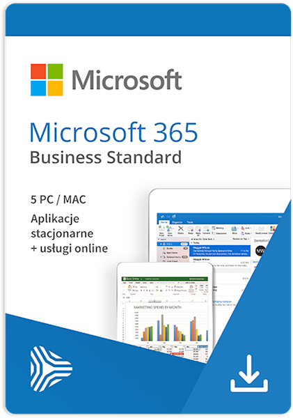 MICROSOFT 365 Business Standard Office 12 m. 1U/5k