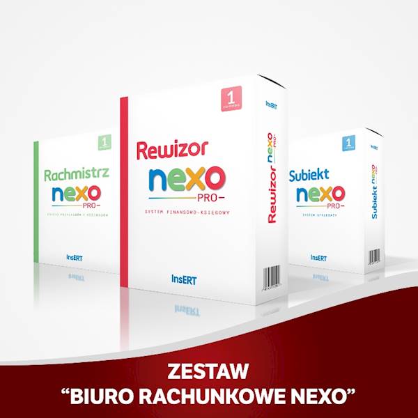 ZESTAW BIURO RACHUNKOWE nexo (Ra+Re+Su)