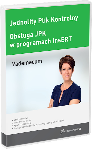 Jednolity Plik Kontrolny - Vademecum + Obsługa JPK