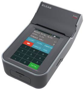 KASA ELZAB K10 ONLINE Z TERMINALEM 3L