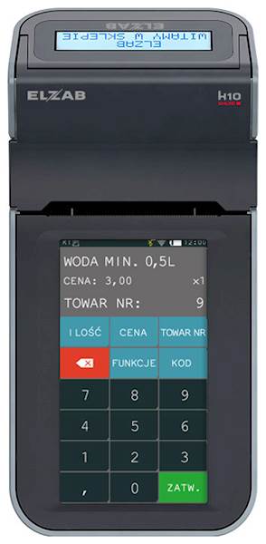 KASA ELZAB K10 ONLINE Z TERMINALEM 3L