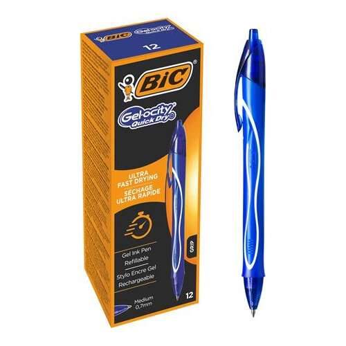 DŁUGOPIS BIC GEL-OCITY ŻEL CLIK NIEBIESKI