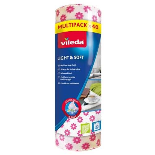 VILEDA ŚCIERKA LIGHT&SOFT ROLKA 