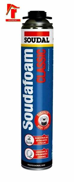 PIANKA PISTOLETOWA/ MONTAŻOWA SOUDAL 750/770 ML