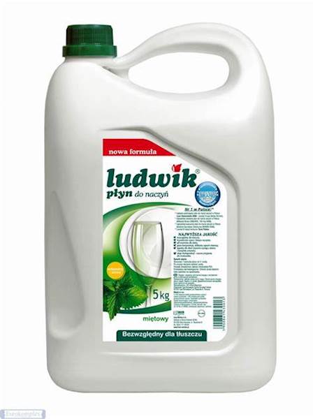PŁYN DO NACZYN LUDWIK 5L MIĘTA/ CYTRYNA