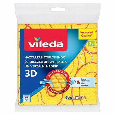 VILEDA ŚCIERKA UNIWERSALNA ŻÓŁTA 