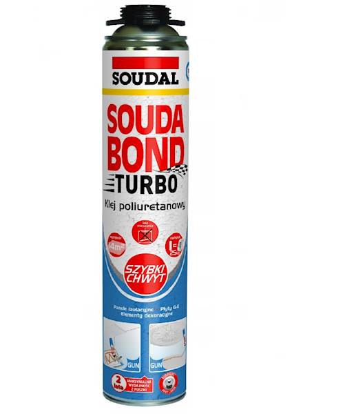 SOUDAL PIANKA POLIURETANOWA NISKOPRĘŻNA 750 ML