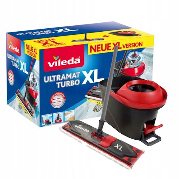 VILEDA WIADRO+MOP EASY WARNING ULTRAMAT XL TURBO