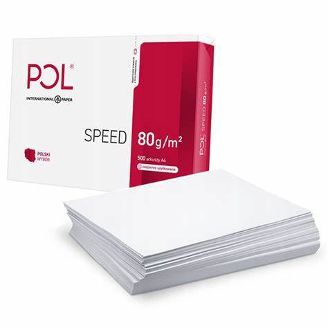 PAPIER KSERO 80G. A4 POLSPEED
