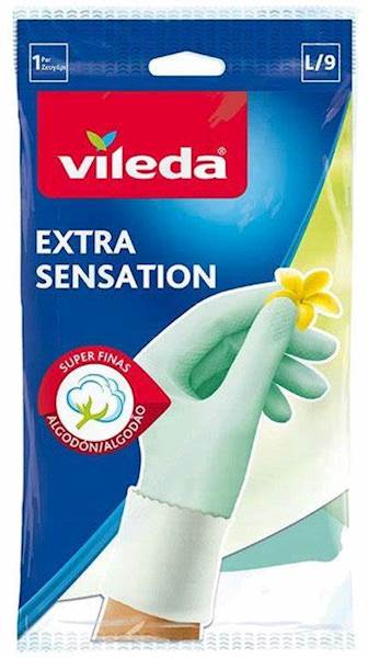 VILEDA RĘKAWICE EXTRA SENSATION M/L 