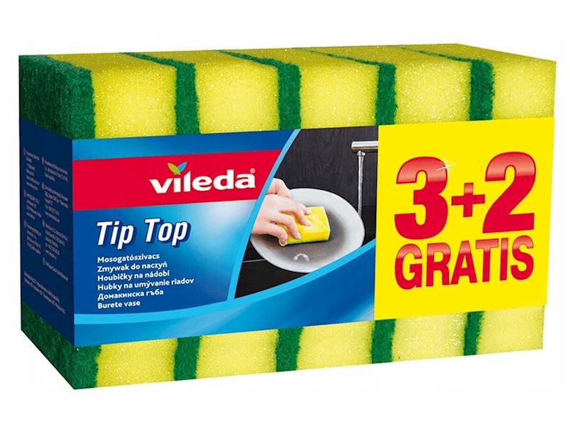 VILEDA GĄBKI DO NACZYŃ TIP TOP A'5 