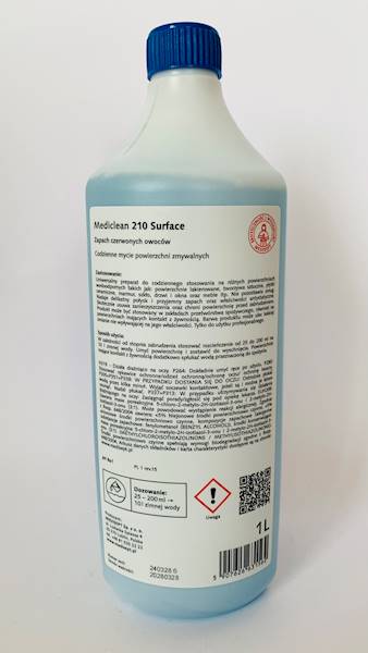 MEDICLEAN MC 210 PREPARAT DO PODŁÓG UNIWERSALNY 1L