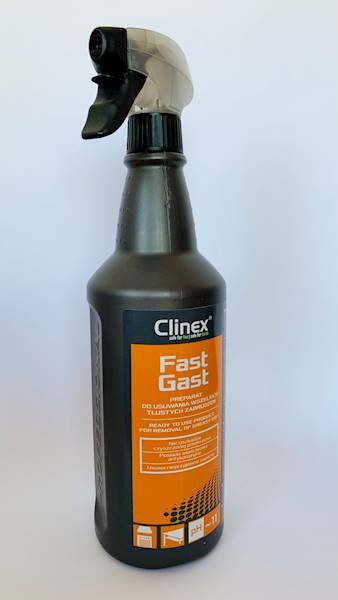 CLINEX FAST GLAST TŁUSZCZE ZABRUDZENIA 1 L