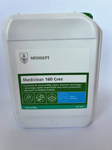 MEDICLEAN MC 160 KOSTKA, POSADZKI GRES 5 L