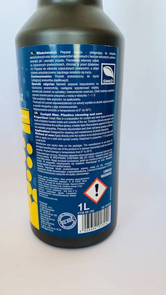 CLINEX EXPERT KOKPIT VAX DO PLASTIKÓW 1 L