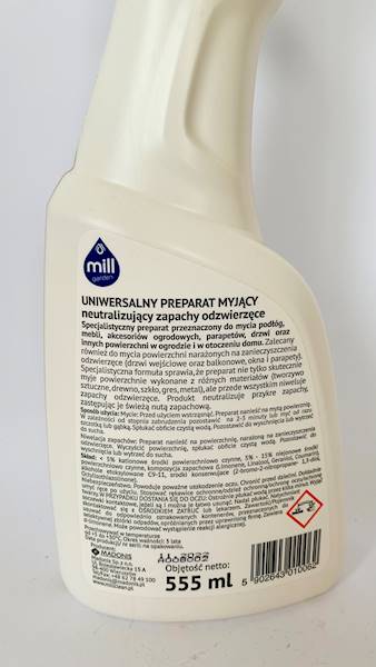 MILL CLEAN GARDEN 555ML NEUTRALIZATOR ZAPACHÓW