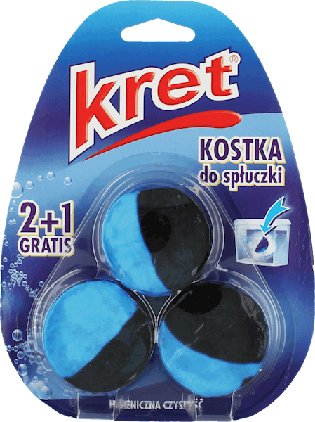 KRET KOSTKA DO WC 3X50G OCEAN FRESH