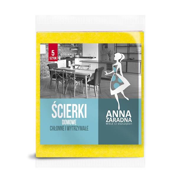 ŚCIERKI DOMOWE ANNA ZARADNA 5 SZT