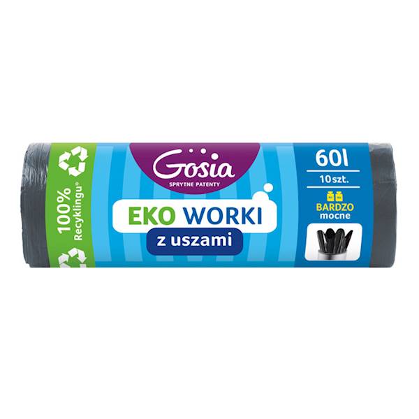 WORKI NA SMIECI 60L GOSIA Z USZAMI 