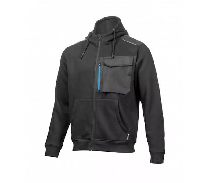 THEO BLUZA DRESOWA Z KAPTUREM CZARNA S-3XL