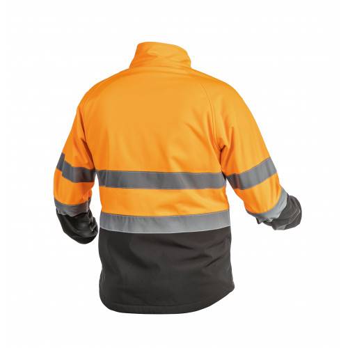 EXTER KURTKA OSTRZEG. ŻÓŁTA/POMAR. S-3XL